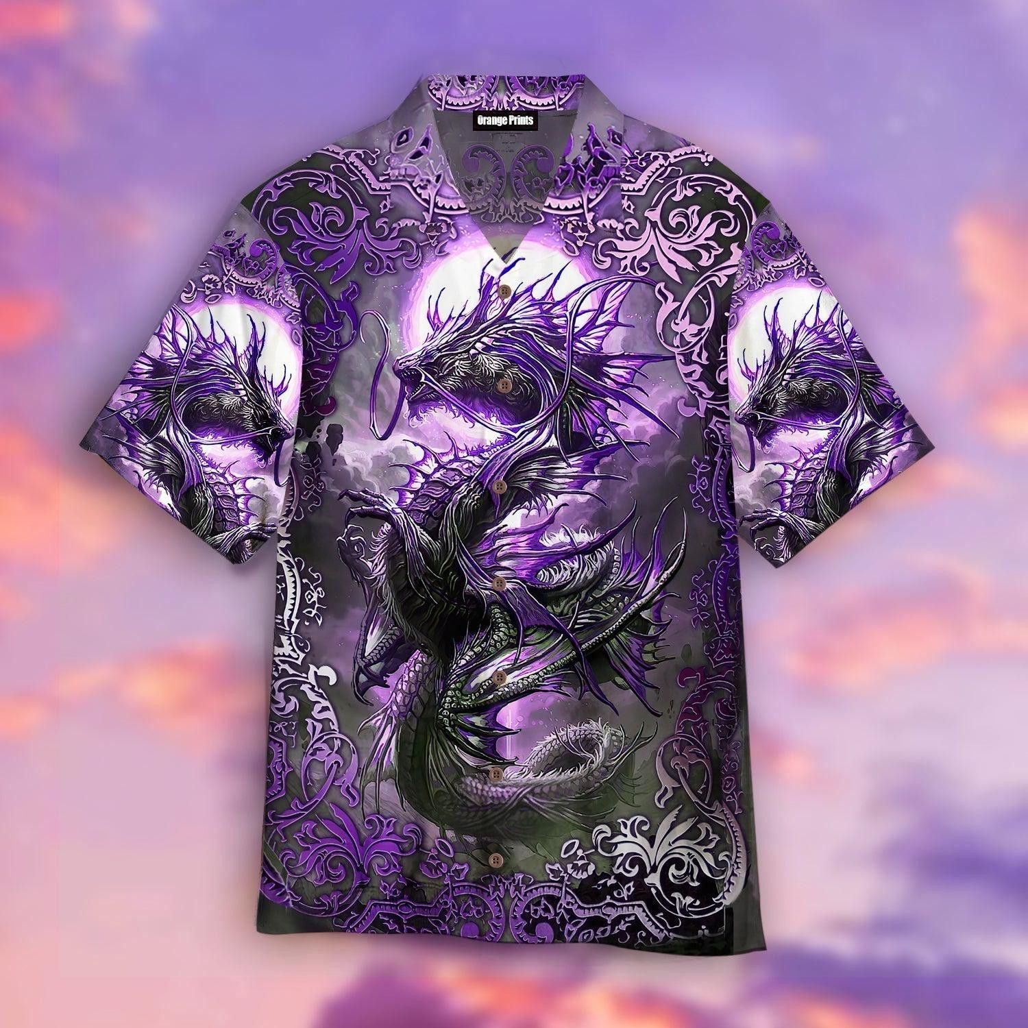 Spirit of the Artistic Dragon on Hawaiian Shirt