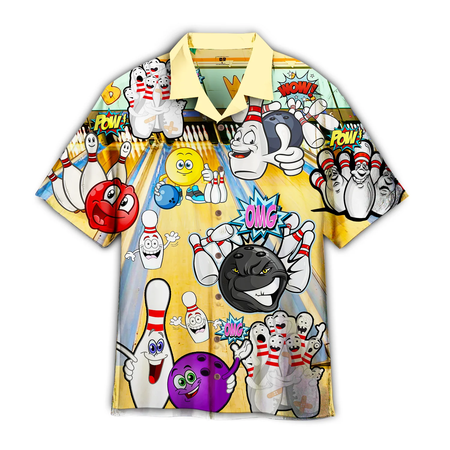 Split Happens Bowling Trendy Hawaiian Shirt Split Happens Bowling Trendy Hawaiian Shirt