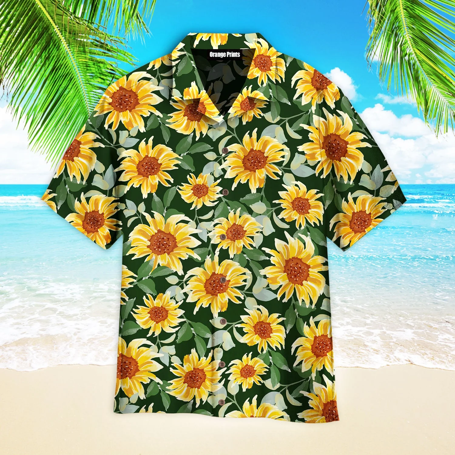 Spring Is Here Sunflowers Aloha Trendy Hawaiian Shirts