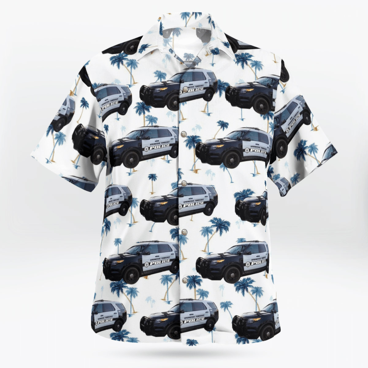 Springfield Delco Police Department Hawaiian Shirt