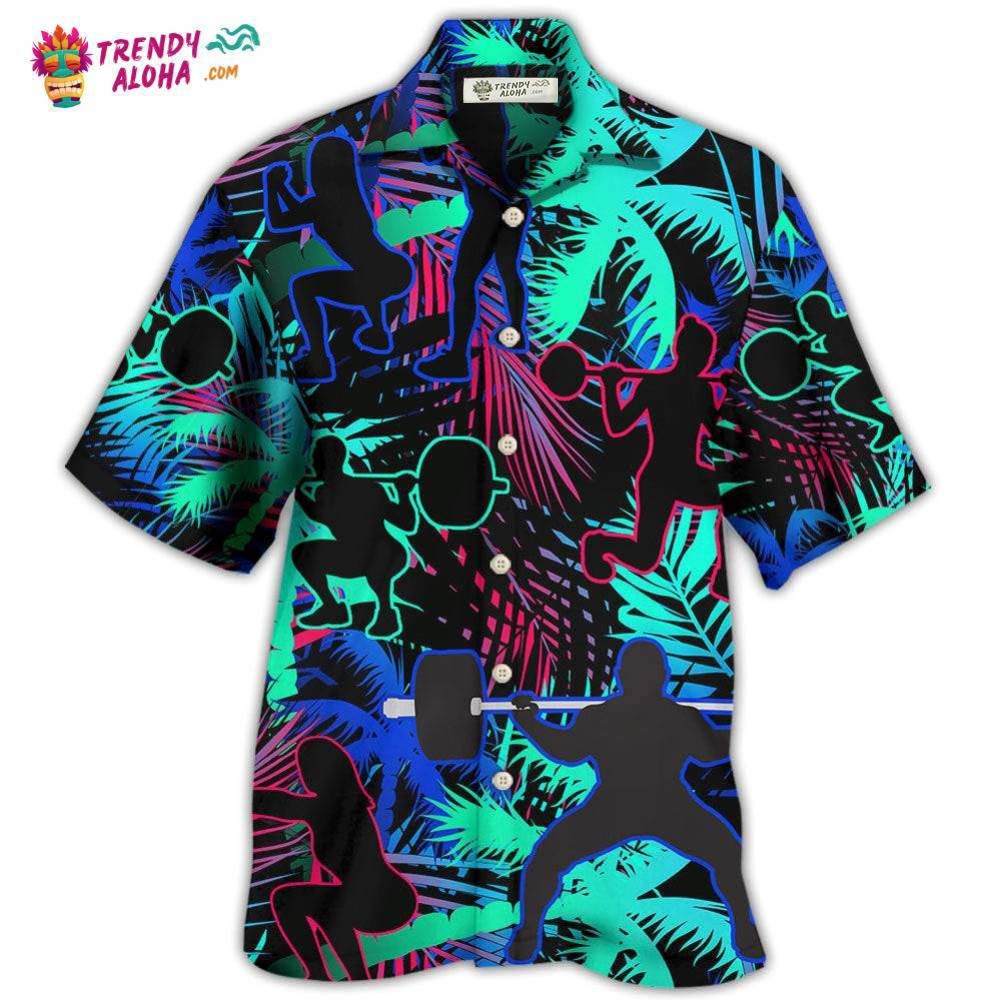 Squats Tropical Leaf Hawaiian Shirt – Trendy Aloha