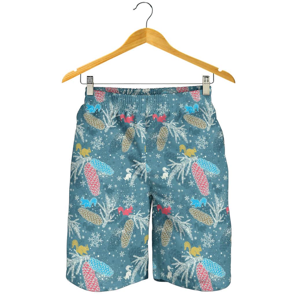 Squirrel Pattern Print Design 01 For Men Women Kid Shorts