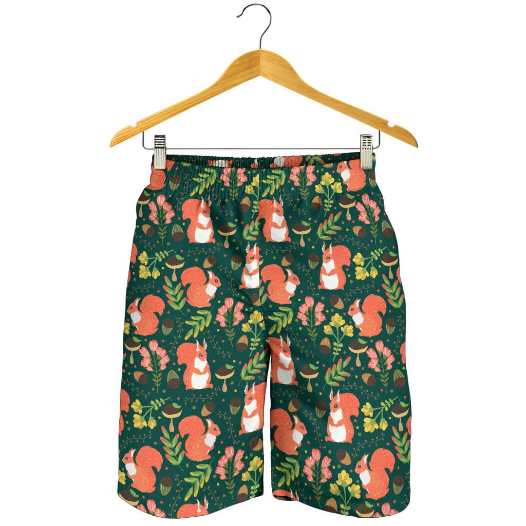 Squirrel Pattern Print Design 03 For Men Women Kid Shorts