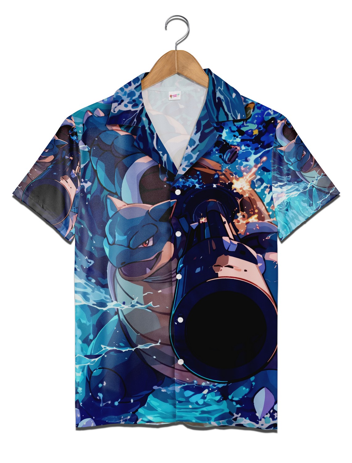 Squirtle Evolution Anime Shirt, Pokemon Hawaiian Shirt Squirtle Evolution Anime Shirt, Pokemon Hawaiian Shirt