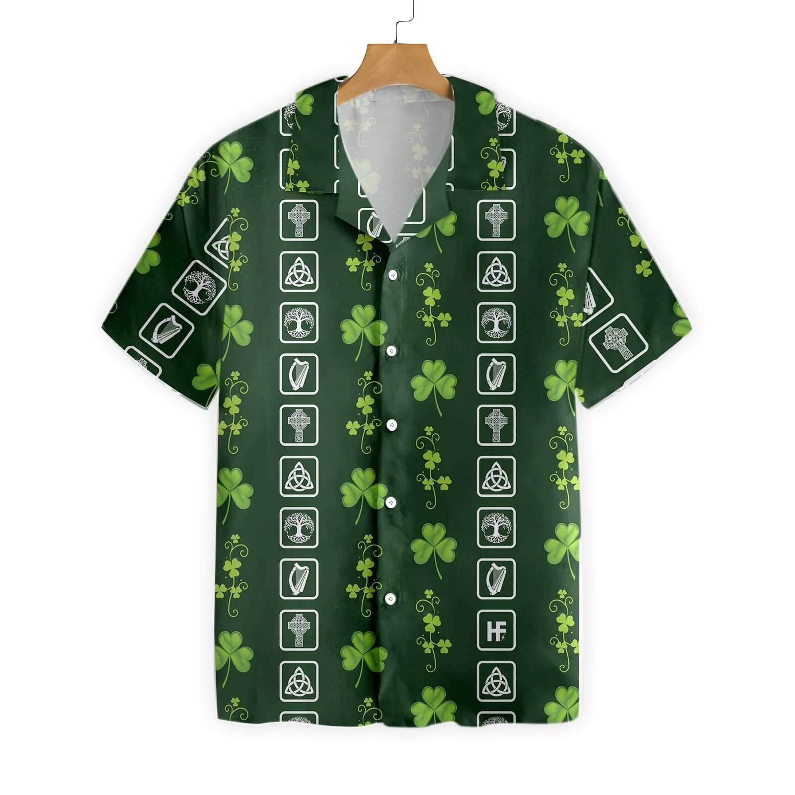 St Patrick’s Day Hawaii Shirt Irish Symbol St Patrick’s Day Aloha Shirt St Patrick’s Day Shirt St Patrick’s Day Hawaii Shirt Irish Symbol St Patrick’s Day Aloha Shirt St Patrick’s Day Shirt