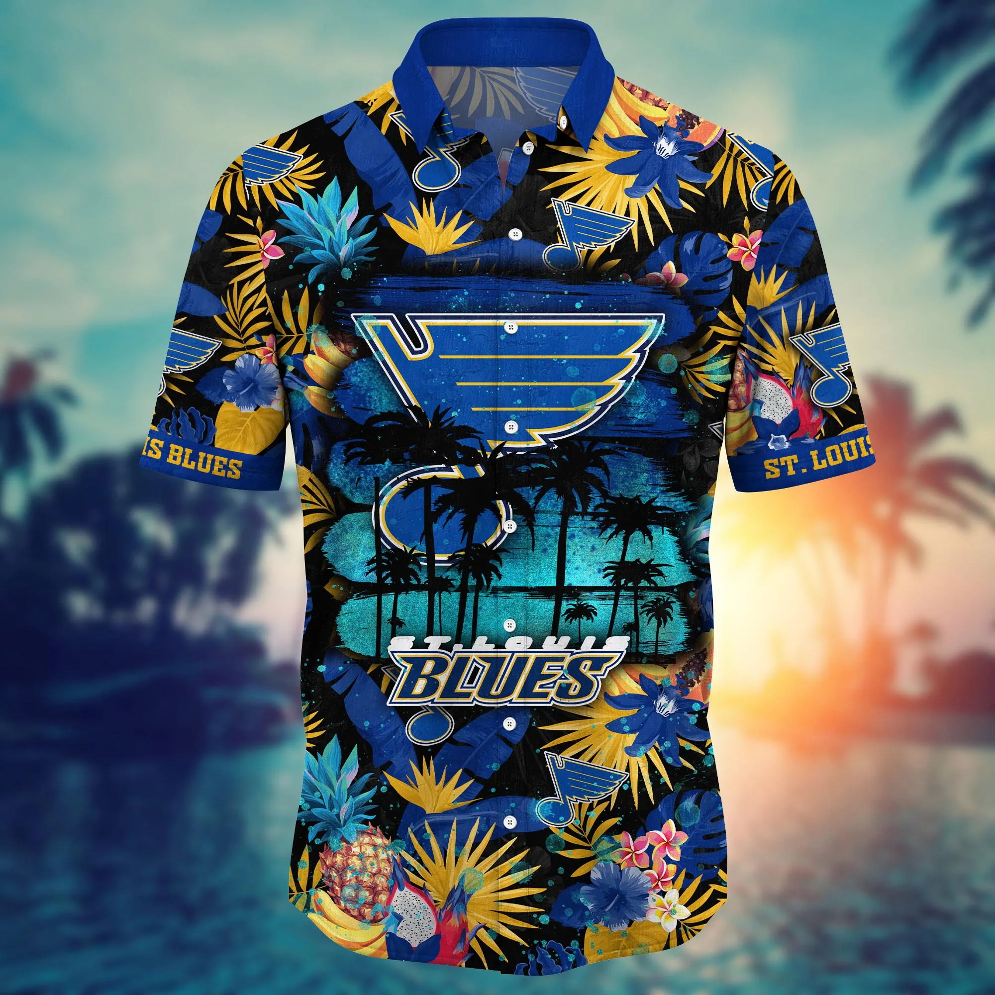 St. Louis Blues NHL Hawaiian Shirt Watermelonstime Aloha Shirt