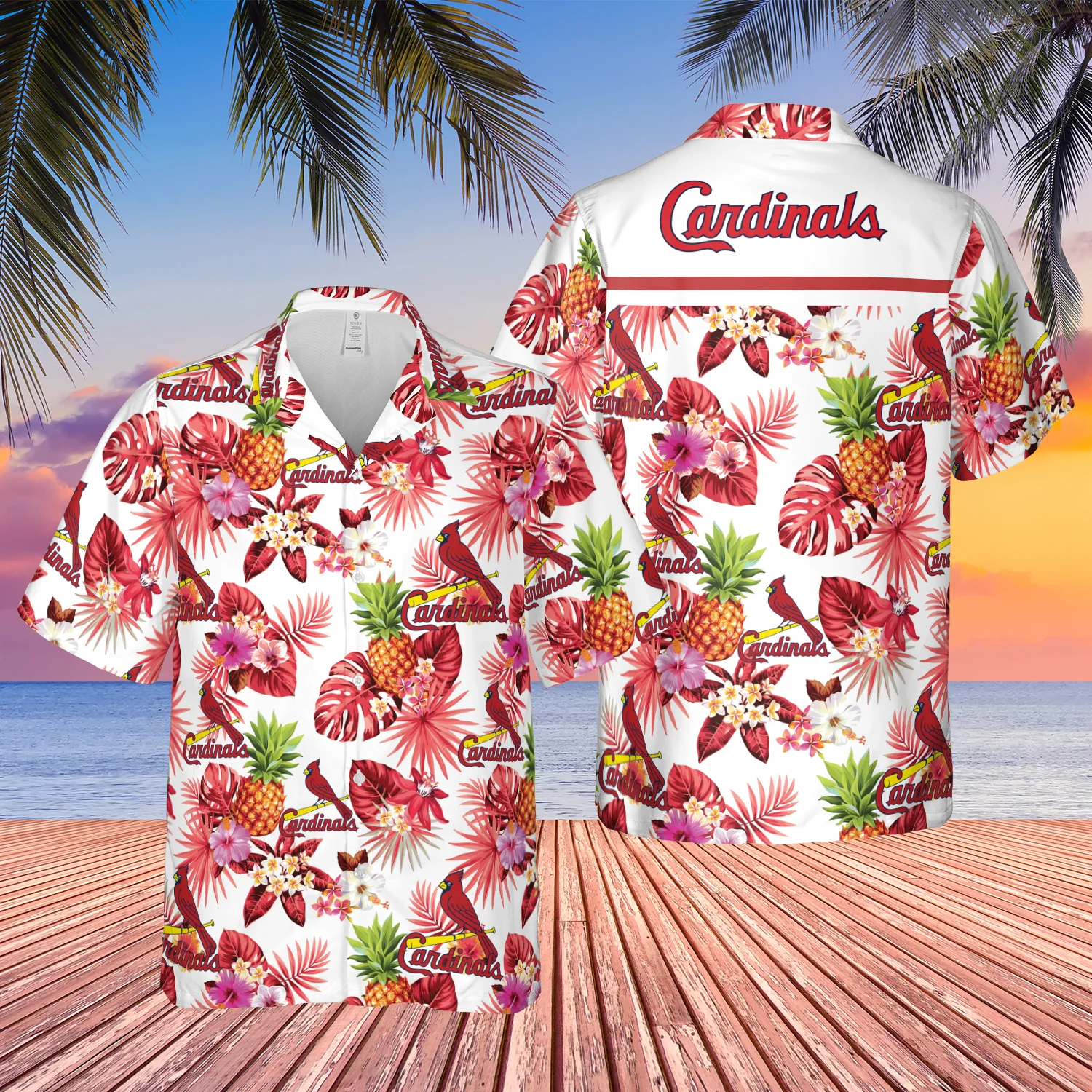 St. Louis Cardinals Design Summer Aloha Hawaiian Shirt for All