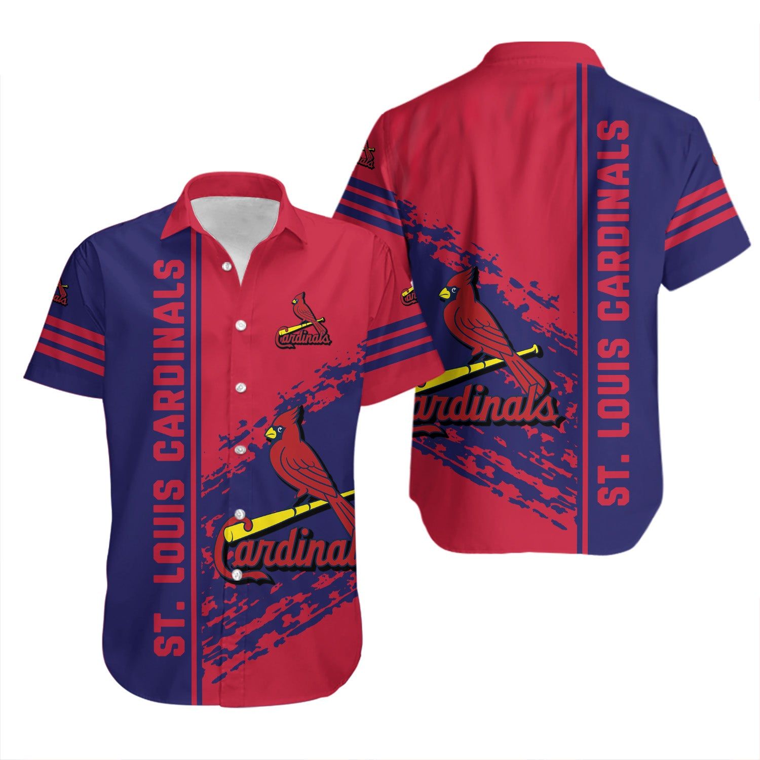 St. Louis Cardinals Hawaiian Shirt Quarter Style – MLB