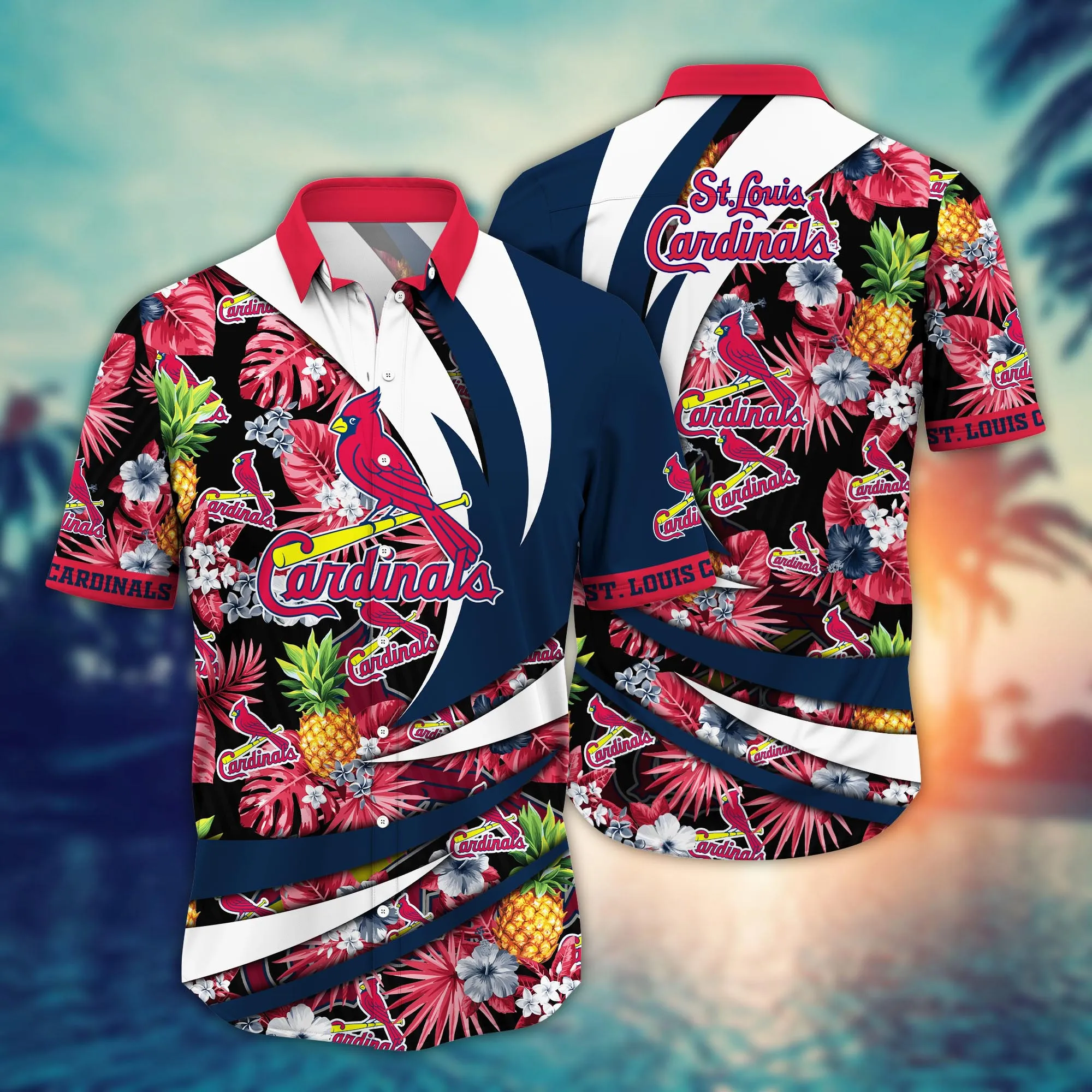 St. Louis Cardinals MLB Hawaiian Shirt Lemonade Stands Aloha Shirt