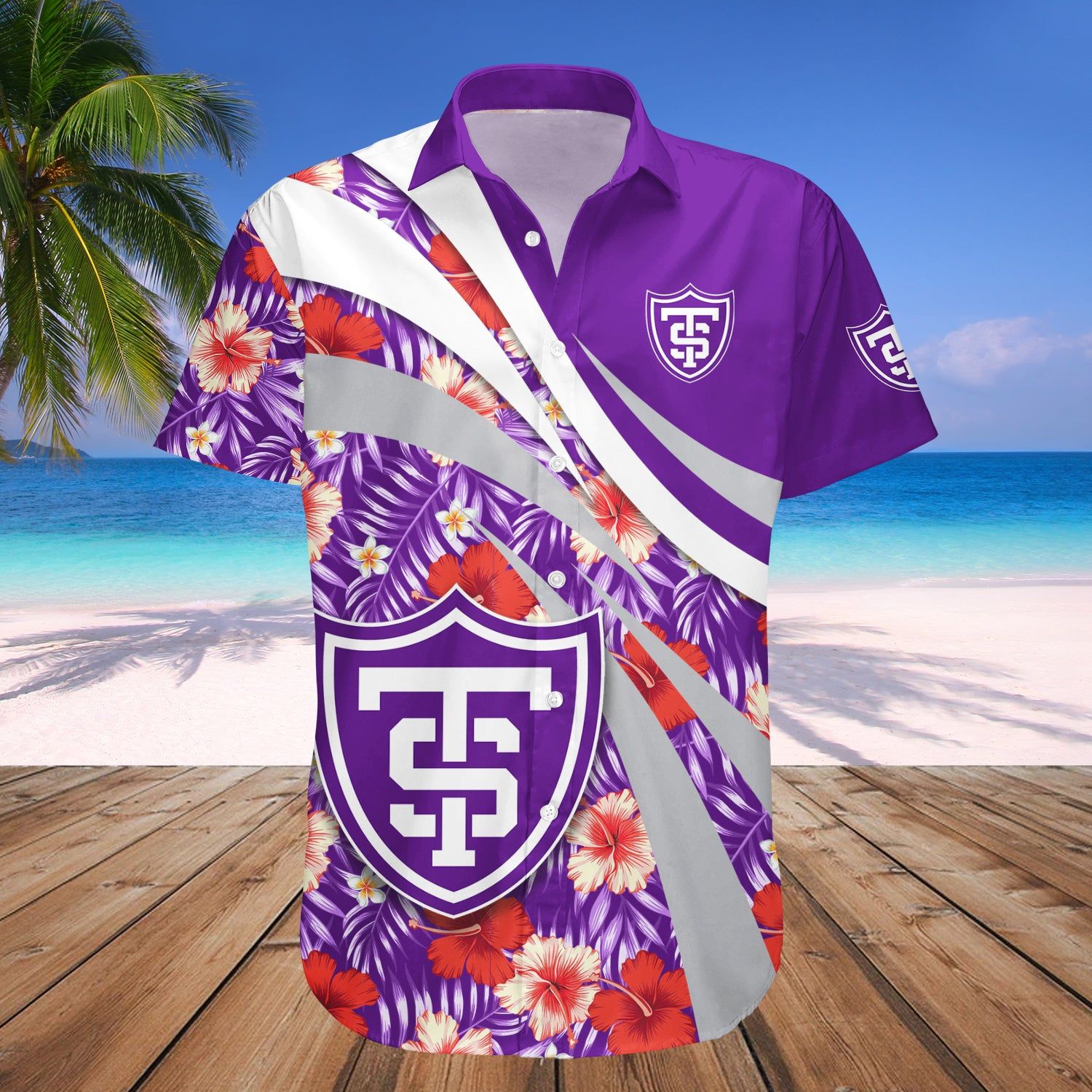 St. Thomas Tommies Hawaii Shirt Hibiscus Sport Style – NCAA
