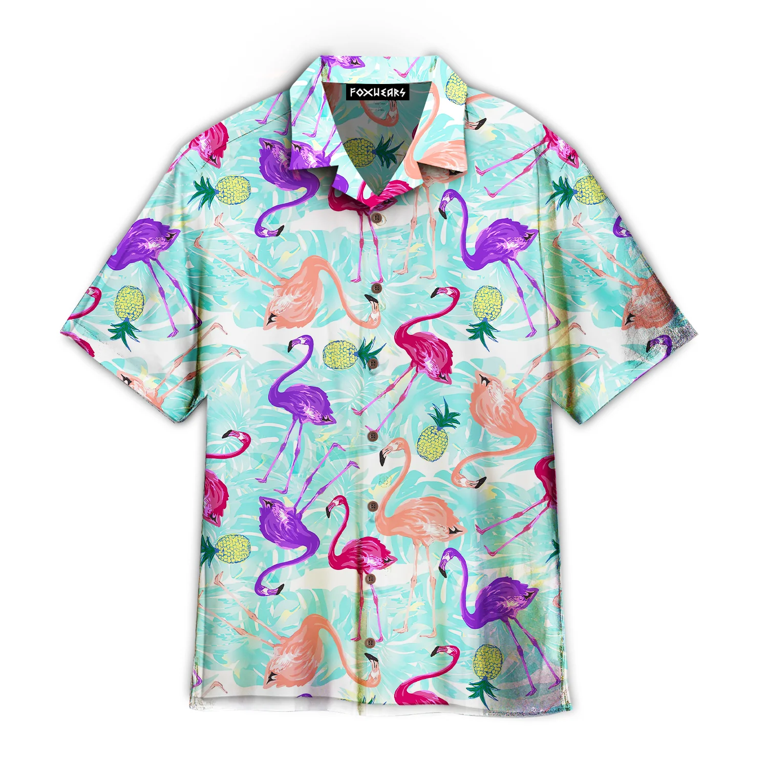 Stand Tall And Be A Fabulous Flamingo Funny Hawaiian Shirt For Aloha Shirt