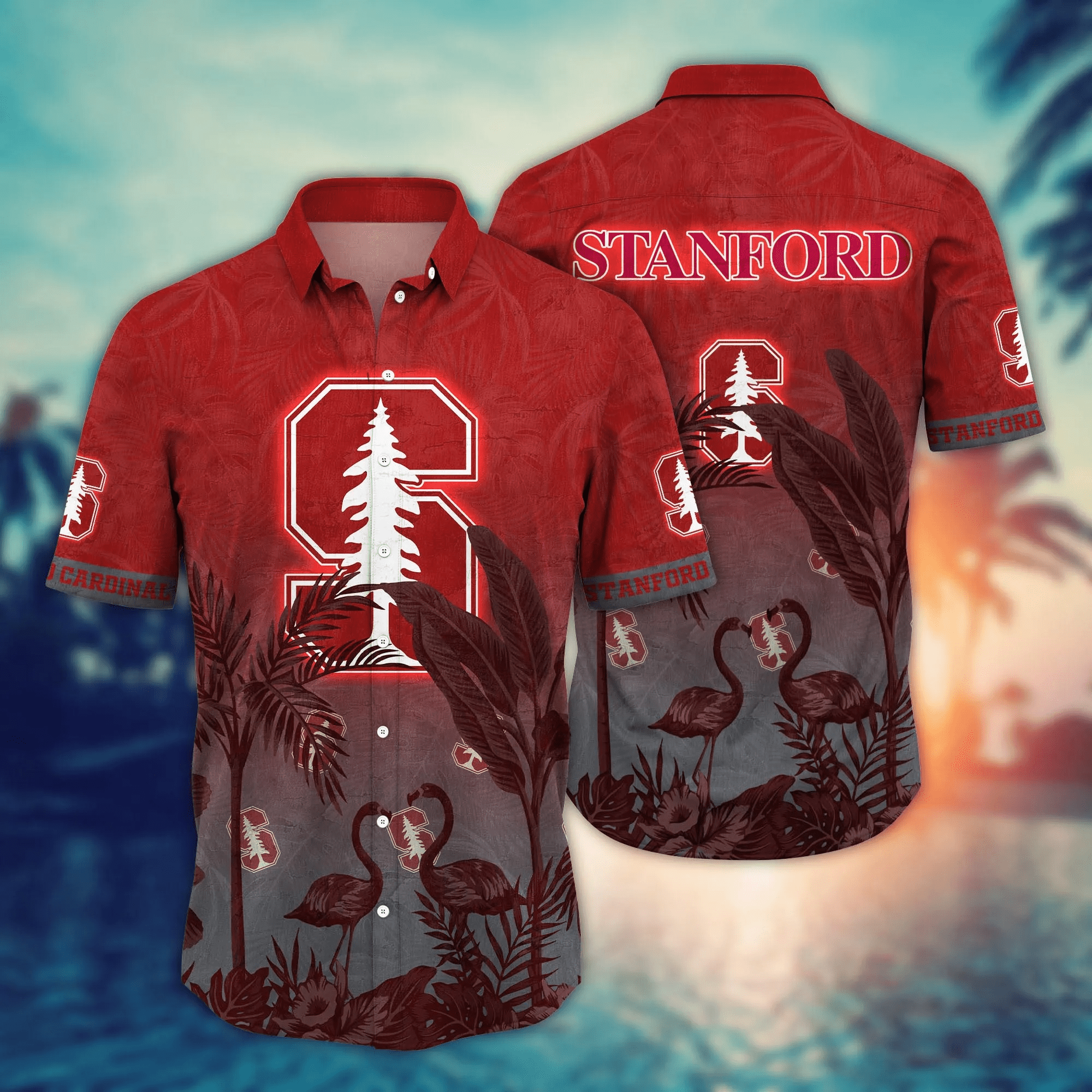 Stanford Cardinal NCAA Hawaiian Shirt High Temperaturestime Aloha Shirt Stanford Cardinal NCAA Hawaiian Shirt High Temperaturestime Aloha Shirt