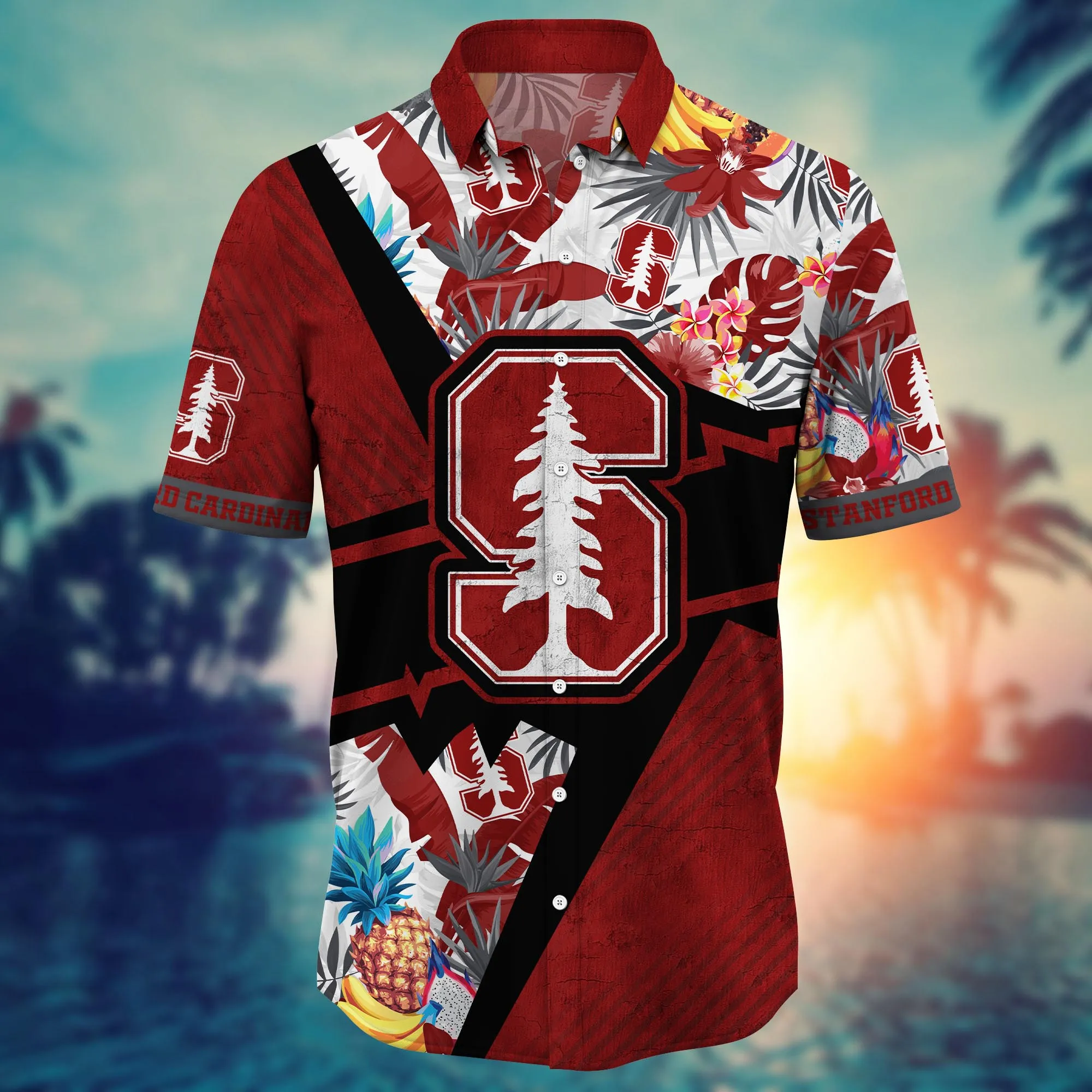 Stanford Cardinal NCAA Hawaiian Shirt Hot Season Aloha Shirt