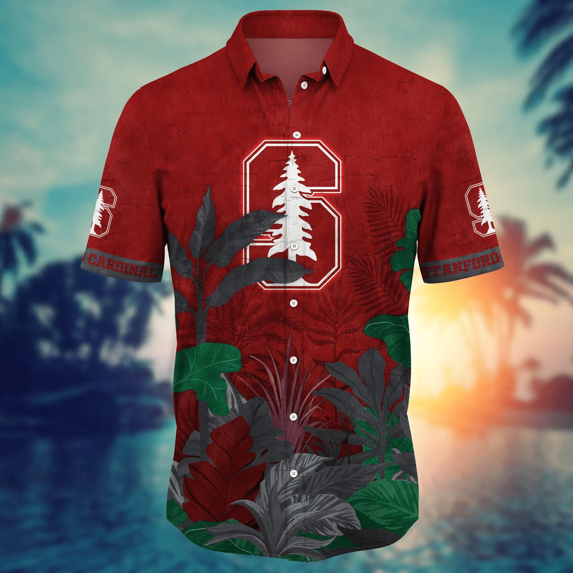 Stanford Cardinal NCAA Hawaiian Shirt Warmth Aloha Shirt