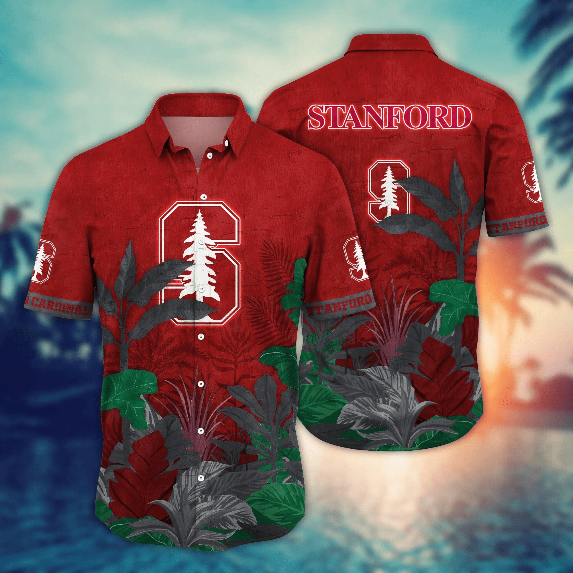 Stanford Cardinal NCAA Hawaiian Shirt Warmth Aloha Shirt Stanford Cardinal NCAA Hawaiian Shirt Warmth Aloha Shirt