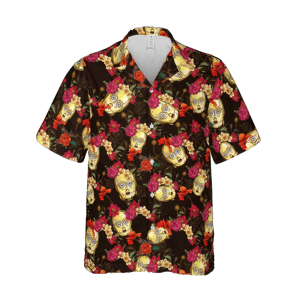 Star Wars C3Po Hawaiian Shirt Perfect Gift Ideas