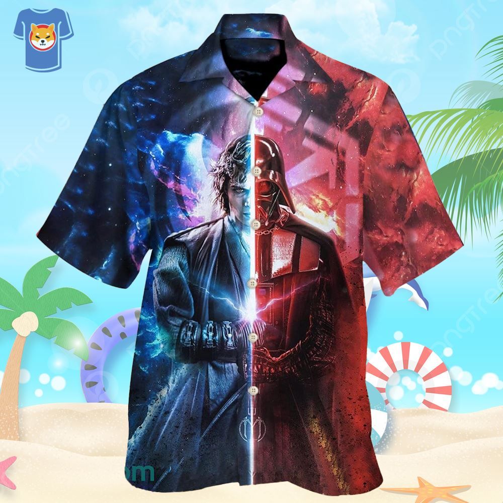 Star Wars Darth Vader Cool Hawaiian Shirt For Star Wars Movie Fans Star Wars Darth Vader Cool Hawaiian Shirt For Star Wars Movie Fans