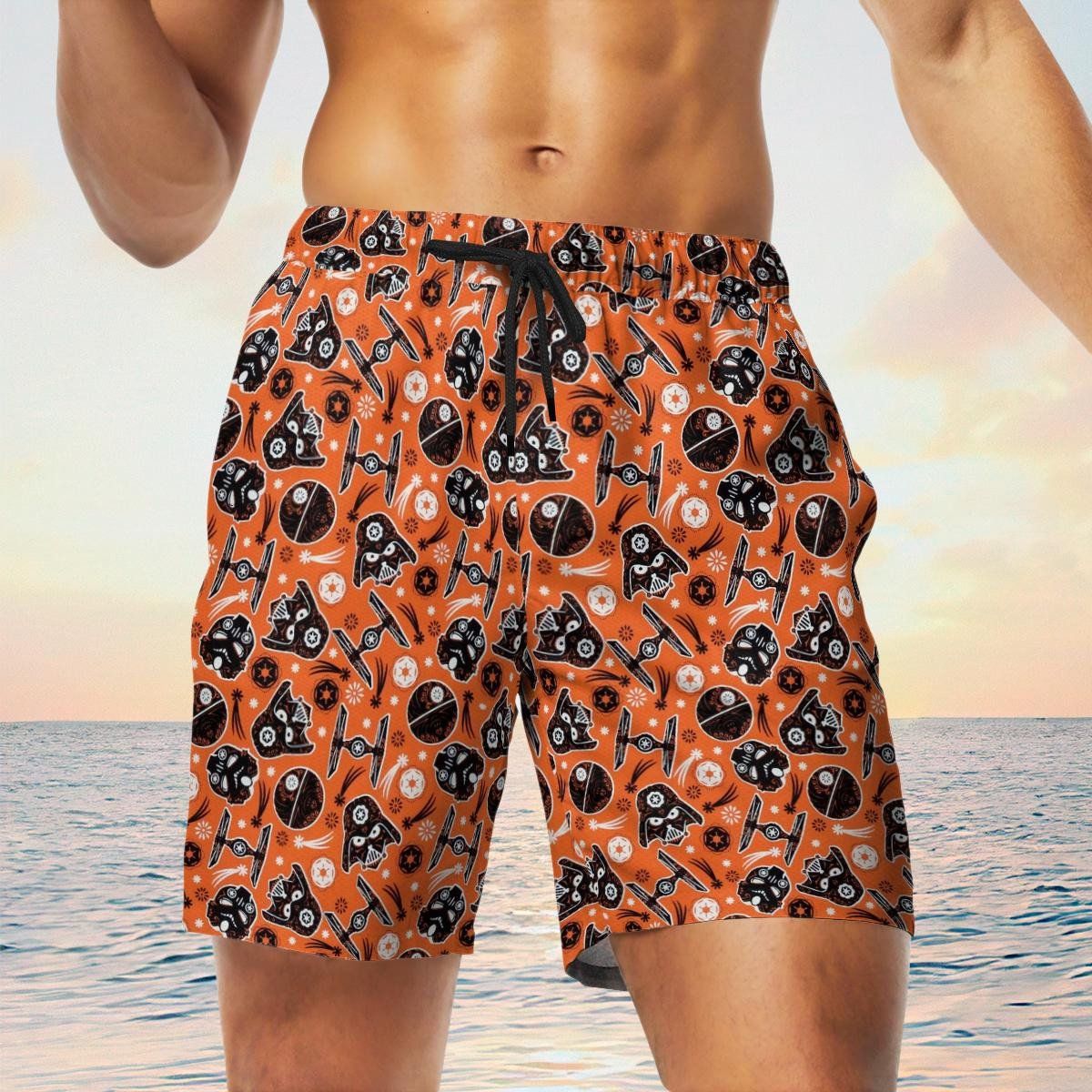 Star Wars Darth Vader Sugar Skull Hawaiian Shirt