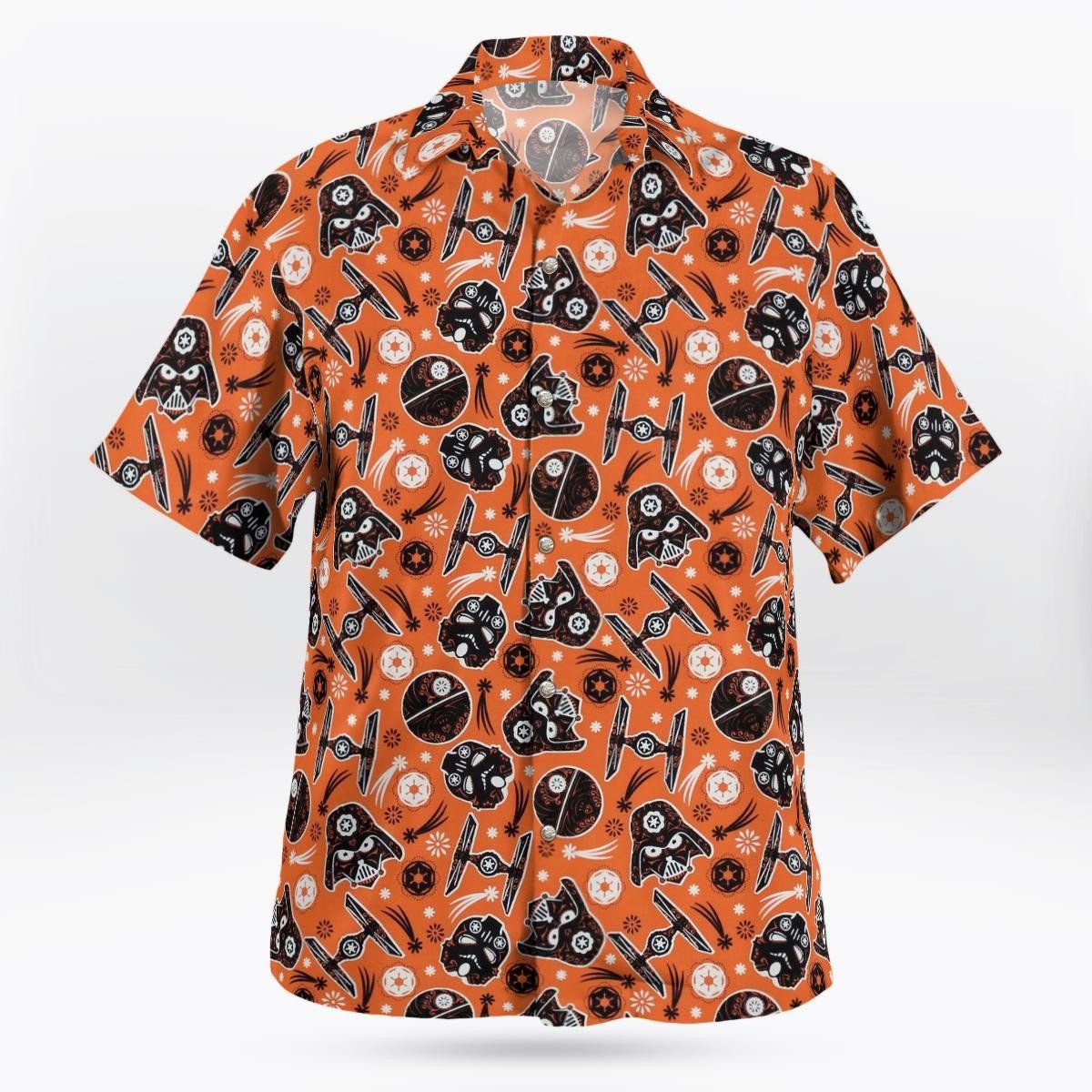 Star Wars Darth Vader Sugar Skull Hawaiian Shirt
