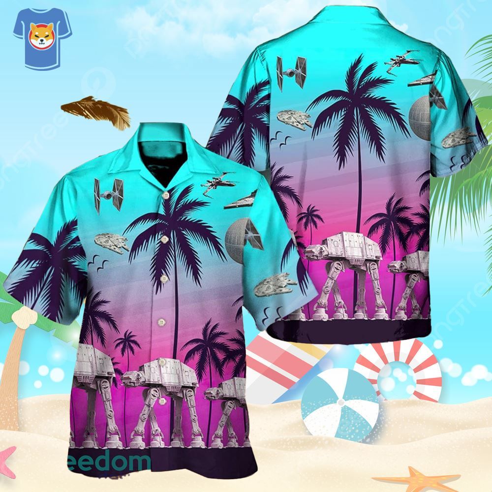 Starwars Summer Beaches Hawaiian Shirt For Star Wars Movie Fans