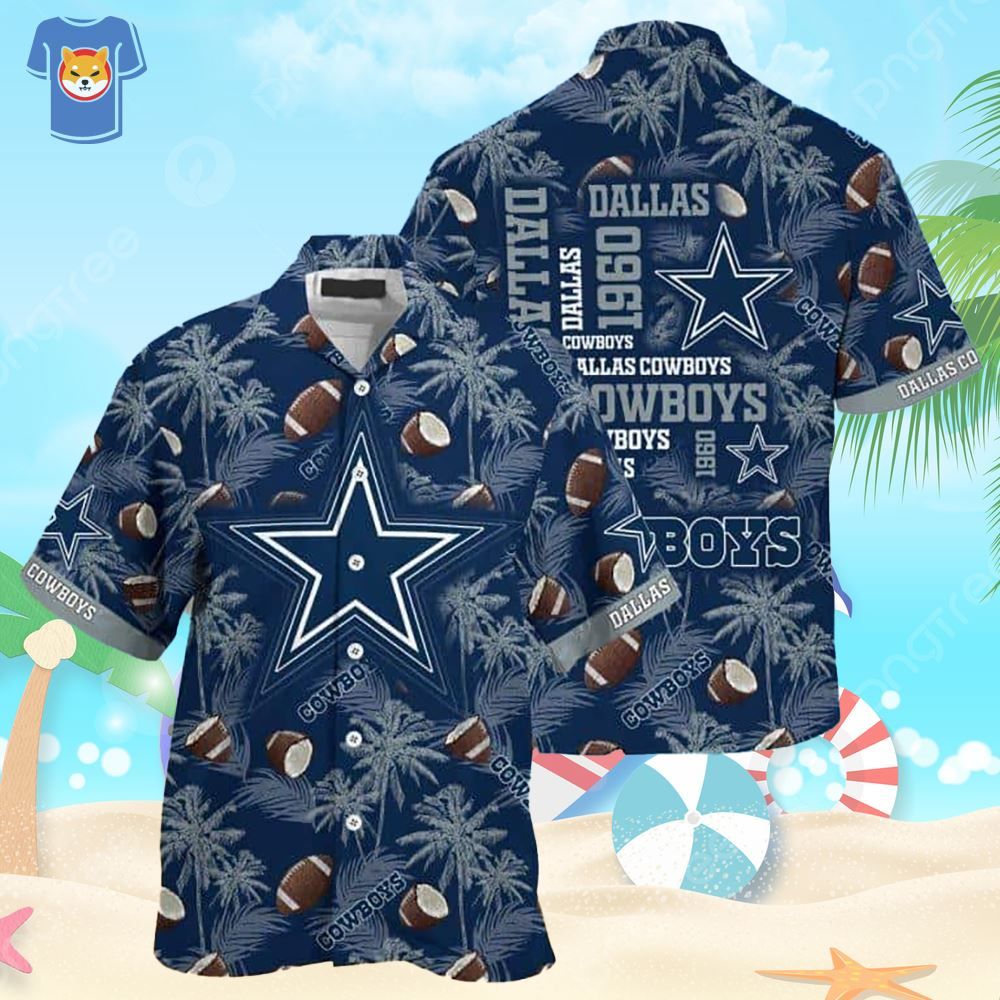 Stay Trendy this Summer Dallas Cowboys Hawaiian Shirt