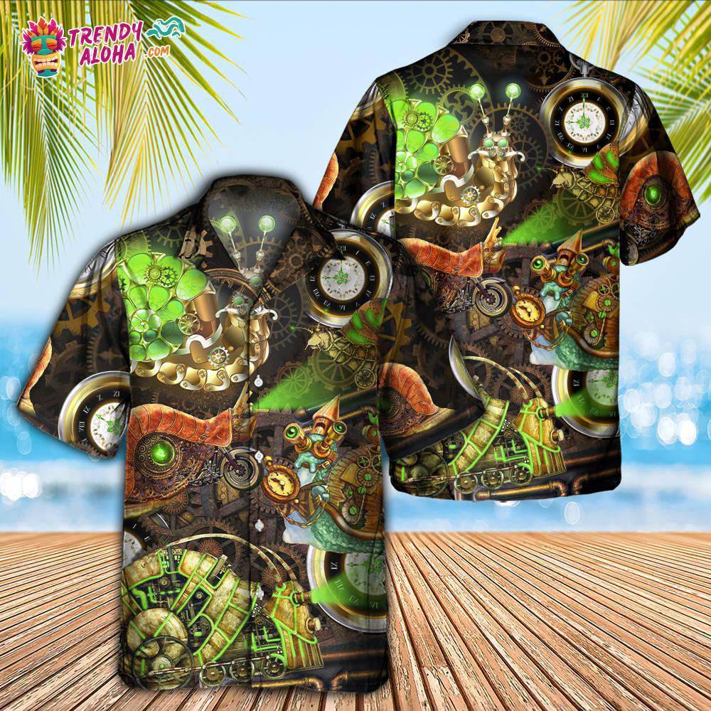 Steampunk Amazing Snail Hawaiian Shirt – Trendy Aloha