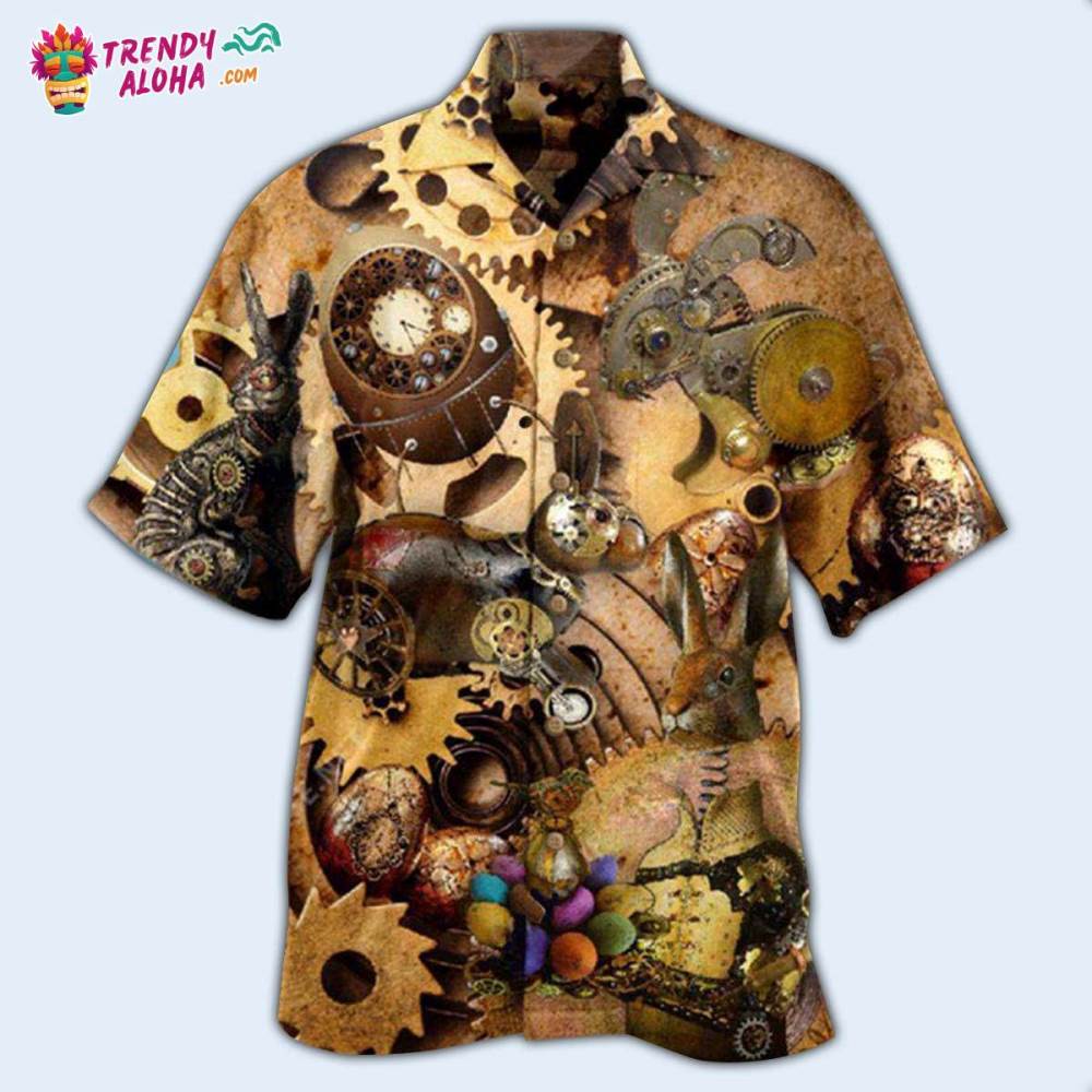 Steampunk Style Easter Enjoy Hawaiian Shirt – Trendy Aloha