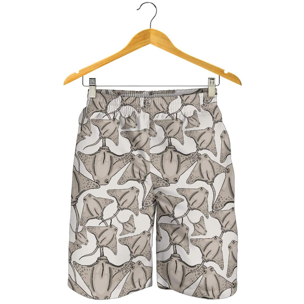 Stingray Pattern Print Design 05 For Men Women Kid Shorts
