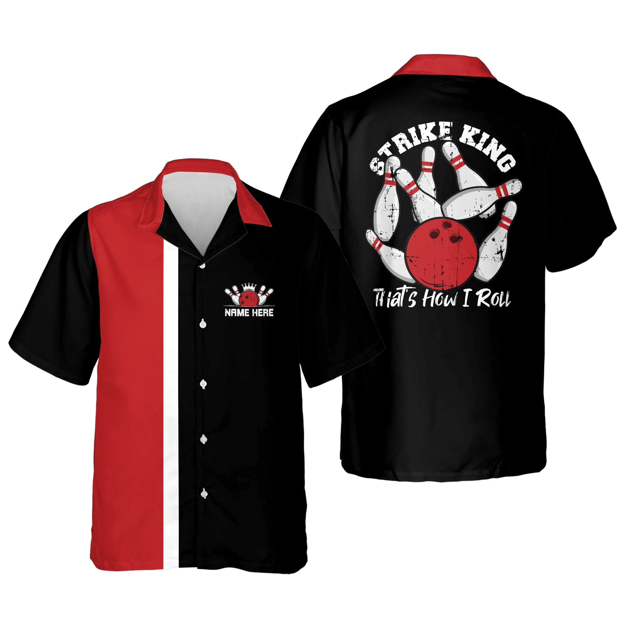 Strike King This Is How I Roll Bowling Trendy Hawaiian Shirt For Men And Women