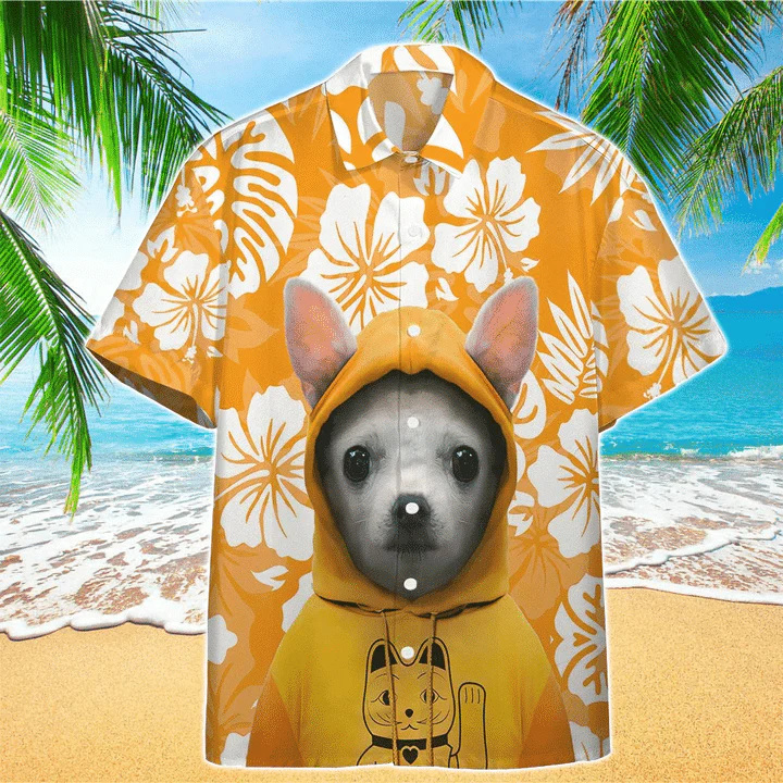 Summer Chihuahua Trendy Hawaiian Shirt, Dog Trendy Hawaiian Shirt Mens, Trendy Hawaiian Shirt For Dog Lover