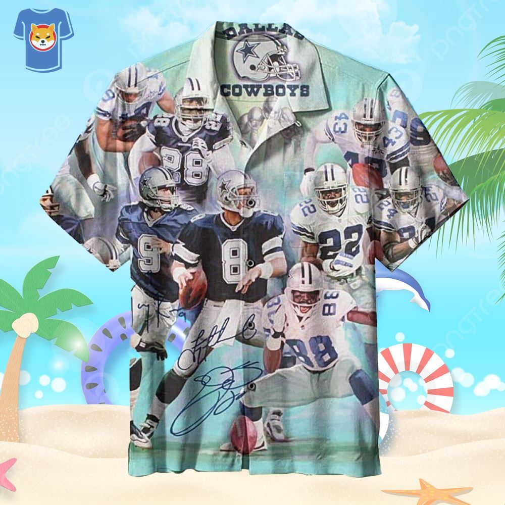 Summer Hawaiian Dallas Cowboys Shirt Perfect for Best Friends