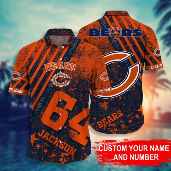 Summer Mickey: NFL Chicago Bears Hawaiian Shirt, Trending Style