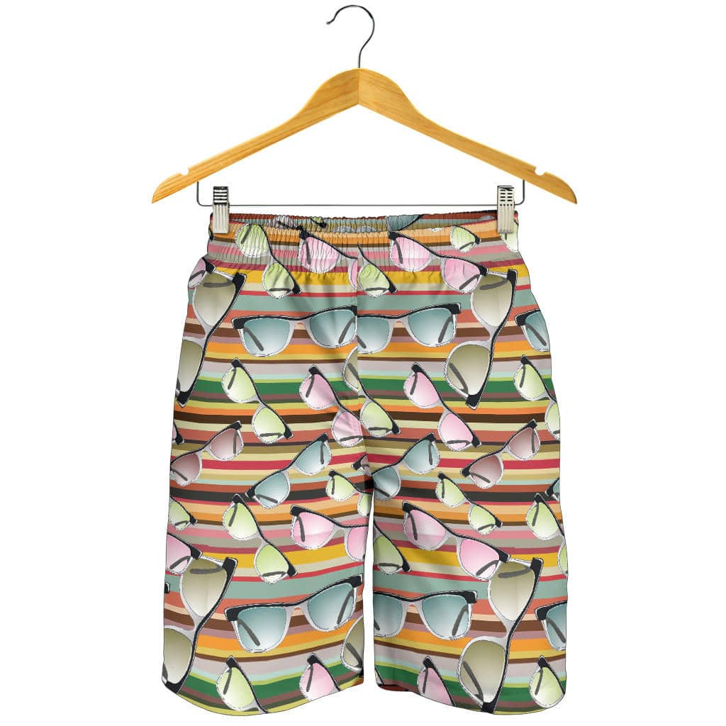 Sun Glasses Pattern Print Design 02 For Men Women Kid Shorts
