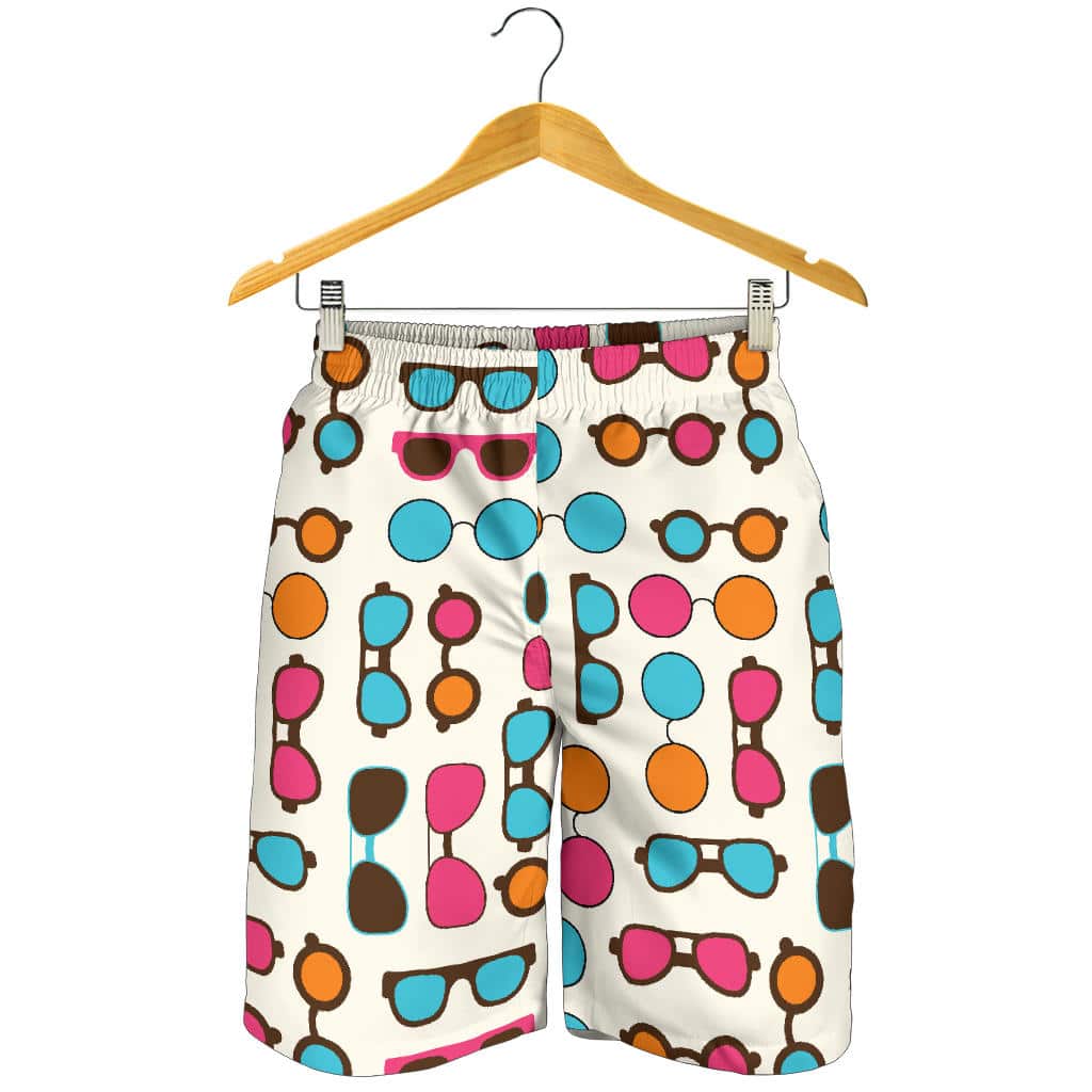 Sun Glasses Pattern Print Design 03 For Men Women Kid Shorts