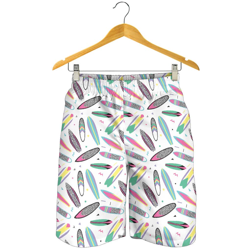 Surfboard Pattern Print Design 04 For Men Women Kid Shorts