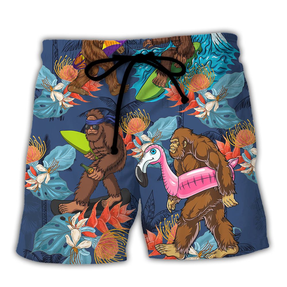 Surfing Funny Bigfoot I Can’t I Have A Board Meeting Lover Surfing Trendy Aloha Hawaiian Beach Shorts Surfing Funny Bigfoot I Can’t I Have A Board Meeting Lover Surfing Trendy Aloha Hawaiian Beach Shorts