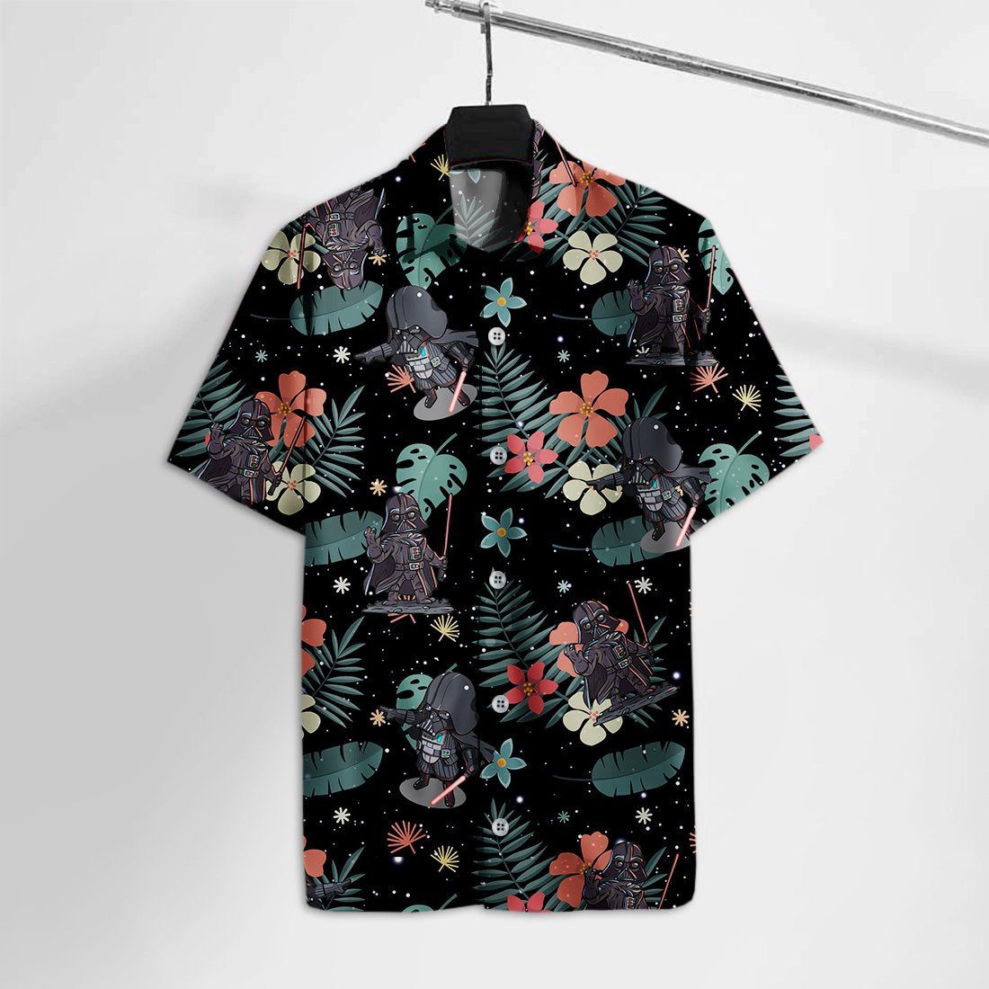 Sw Hawaiian Shirt D.Vader Chibi Black Hawaii Tshirt Sw Hawaiian Shirt D.Vader Chibi Black Hawaii Tshirt