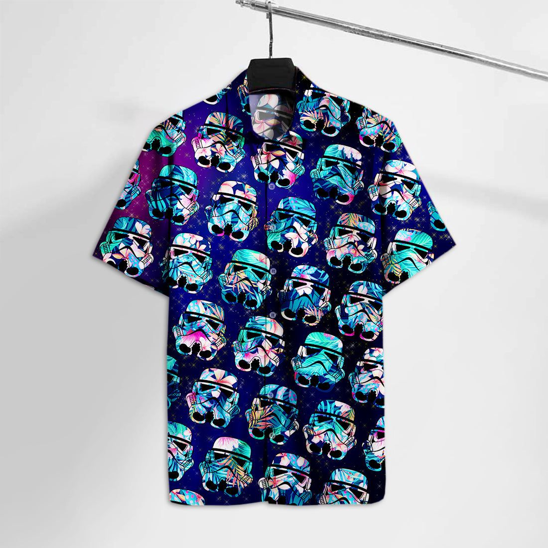 Sw Hawaiian Shirt Sw Storm Trooper Floral Hawaii Tshirt Amazing Cool Starwar Aloha Shirt