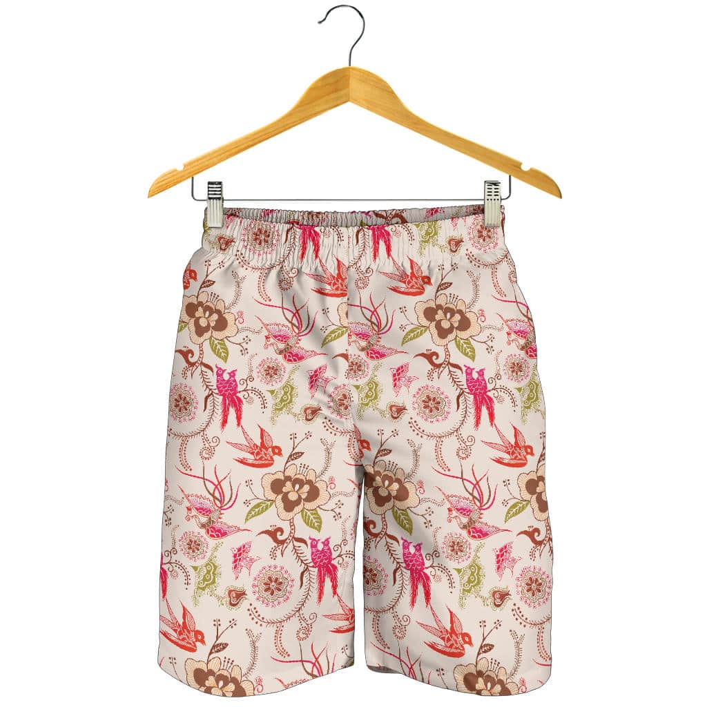 Swallow Pattern Print Design 01 For Men Women Kid Shorts