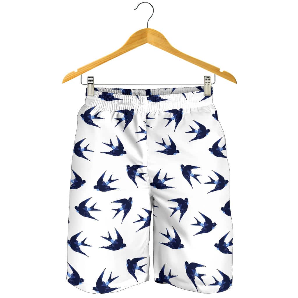 Swallow Pattern Print Design 03 For Men Women Kid Shorts