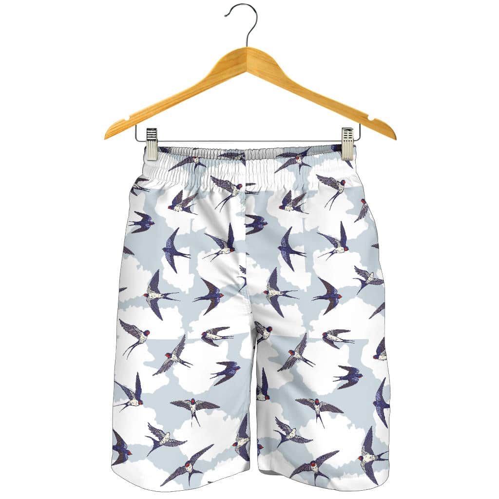 Swallow Pattern Print Design 05 For Men Women Kid Shorts