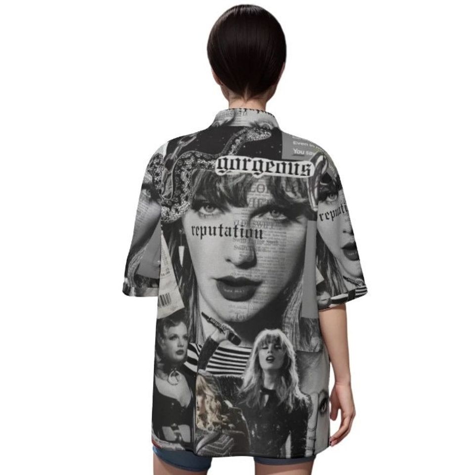 Swiftie Paradise Taylor Swift Hawaiian Shirt – Tropical Getaway Ready