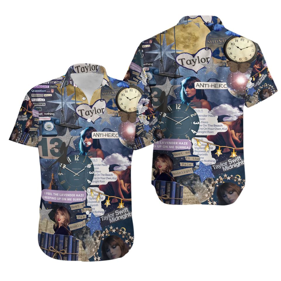 Swiftie Summer Vibes Hawaiian Shirt – Taylor Swift Edition for Vacations