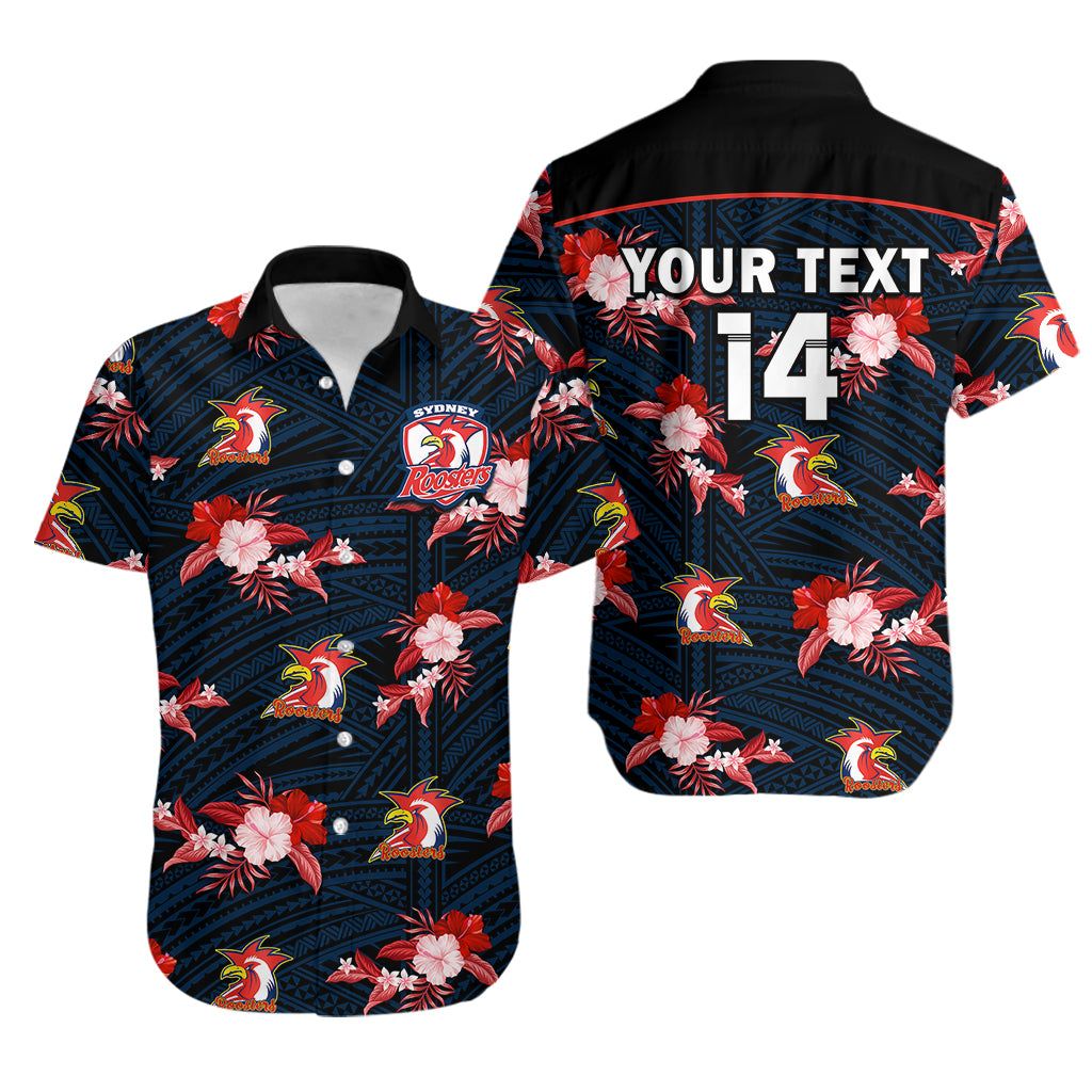 Sydney Roosters 2023 NRL Hawaiian Personalized Rooster Crow Shirt