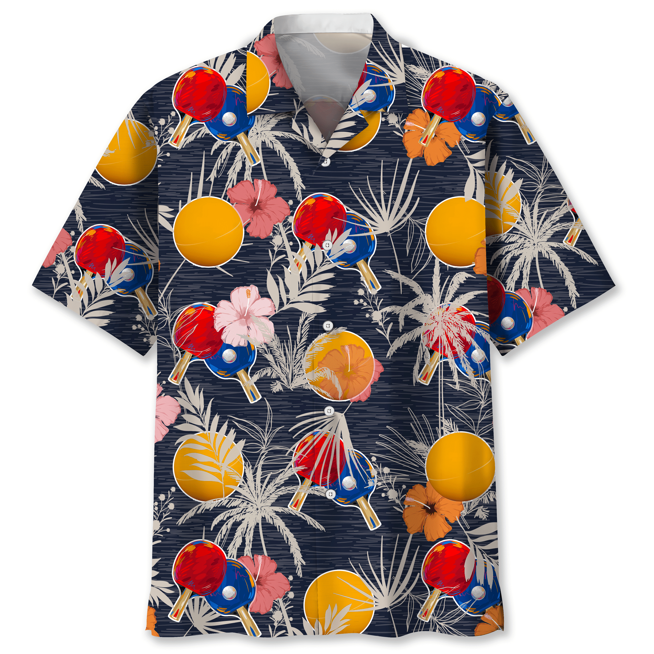 Table Tennis Nature Trendy Hawaiian Shirt