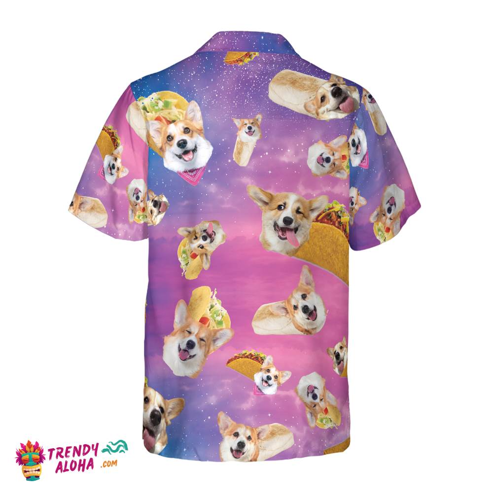Taco Corgi Dog Hawaiian Shirt
