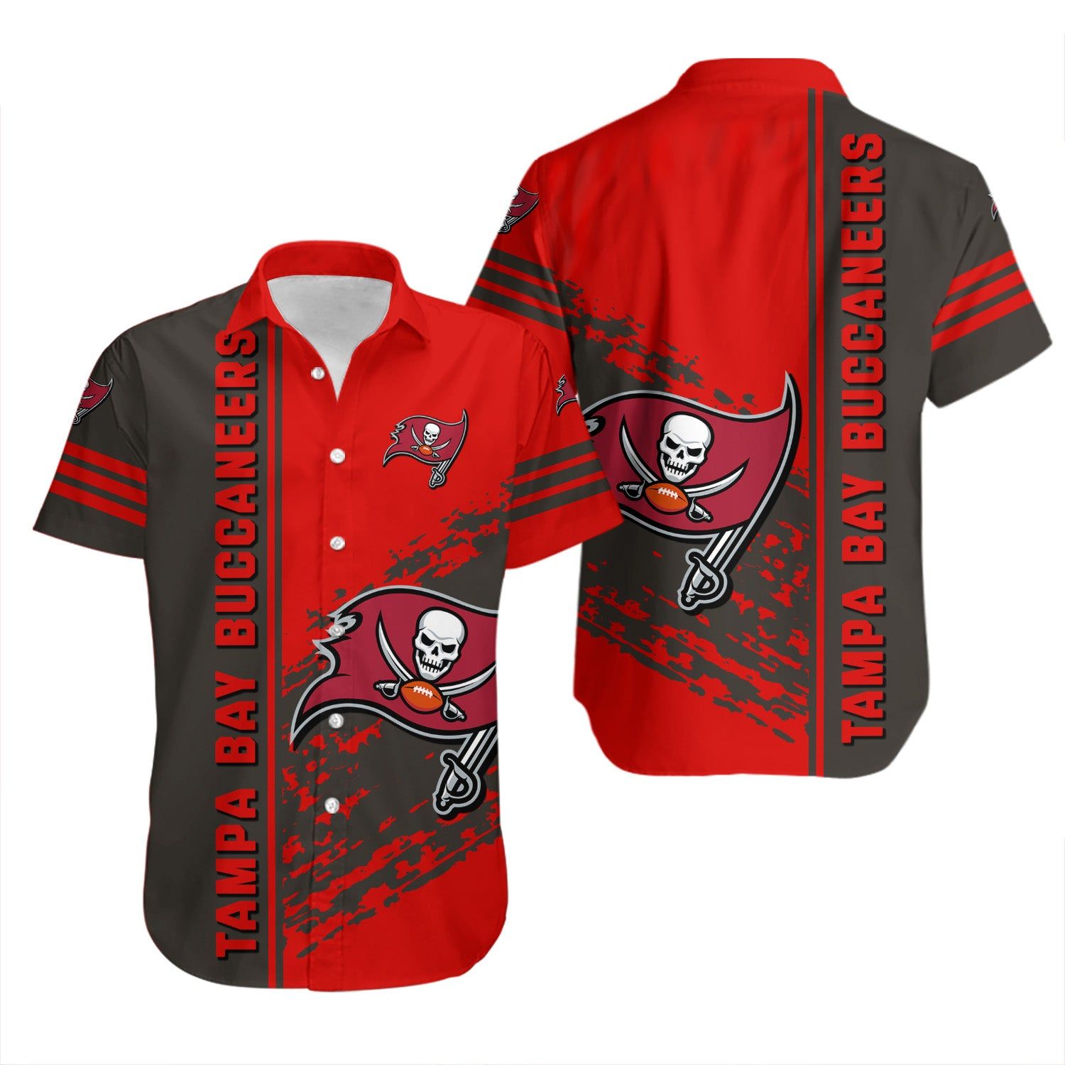 Tampa Bay Buccaneers Hawaiian Shirt Quarter Style – NFL