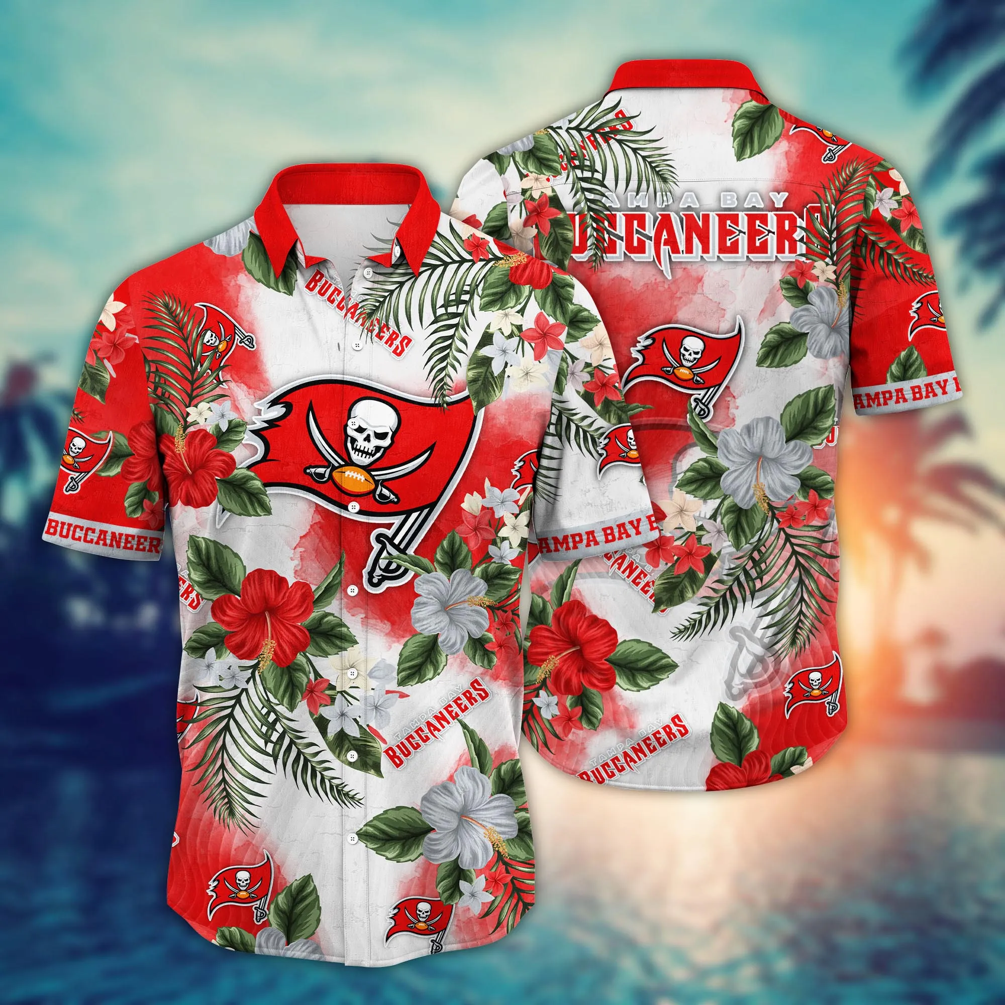 Tampa Bay Buccaneers NFL Hawaiian Shirt Fresh Mowed Lawnstime Aloha Shirt
