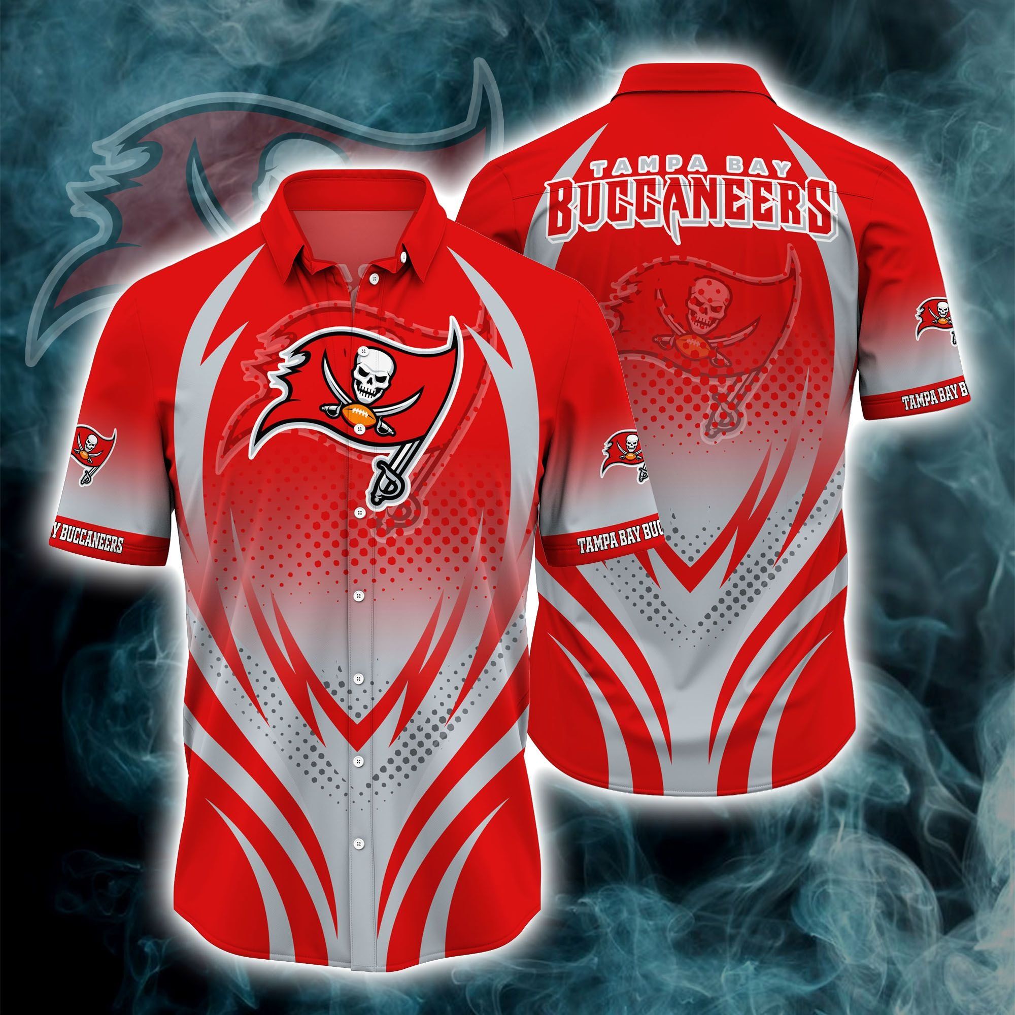 Tampa Bay Buccaneers NFL Hawaiian Shirt Gift For Fans 013