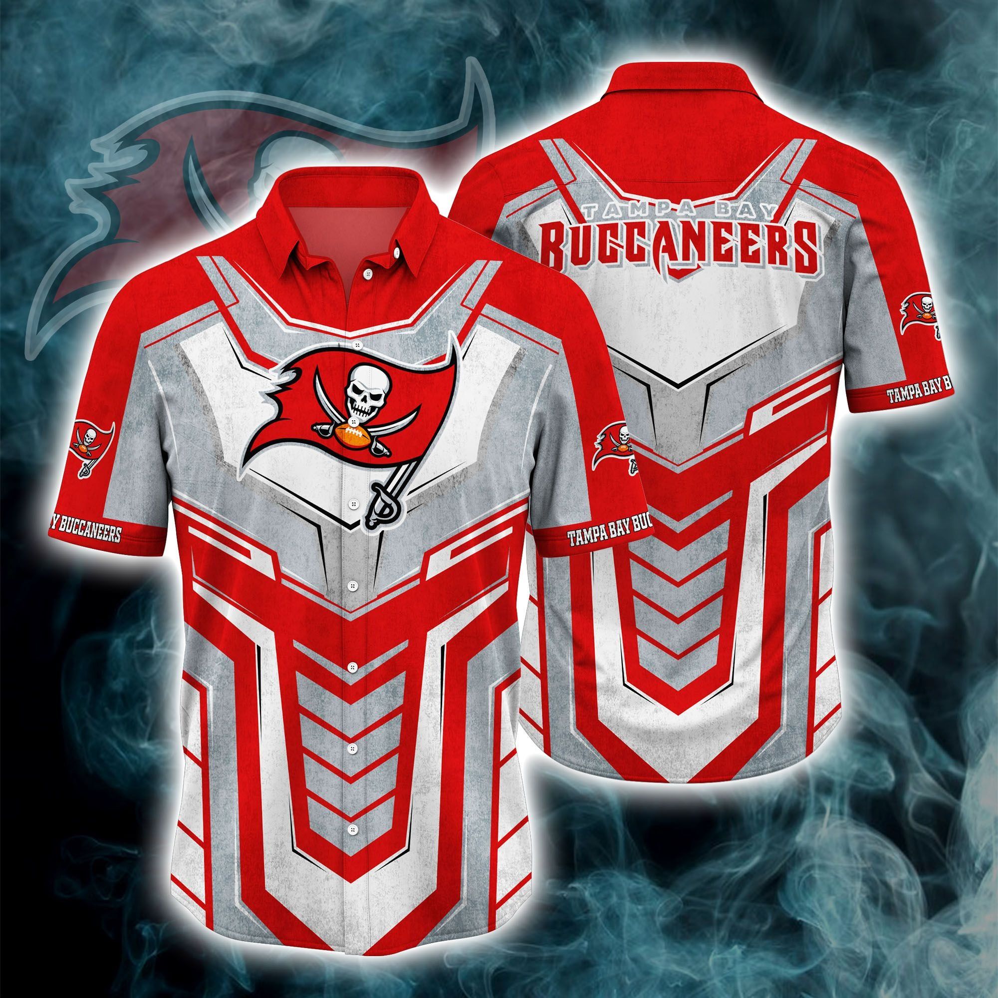 Tampa Bay Buccaneers NFL Hawaiian Shirt Gift For Fans 02